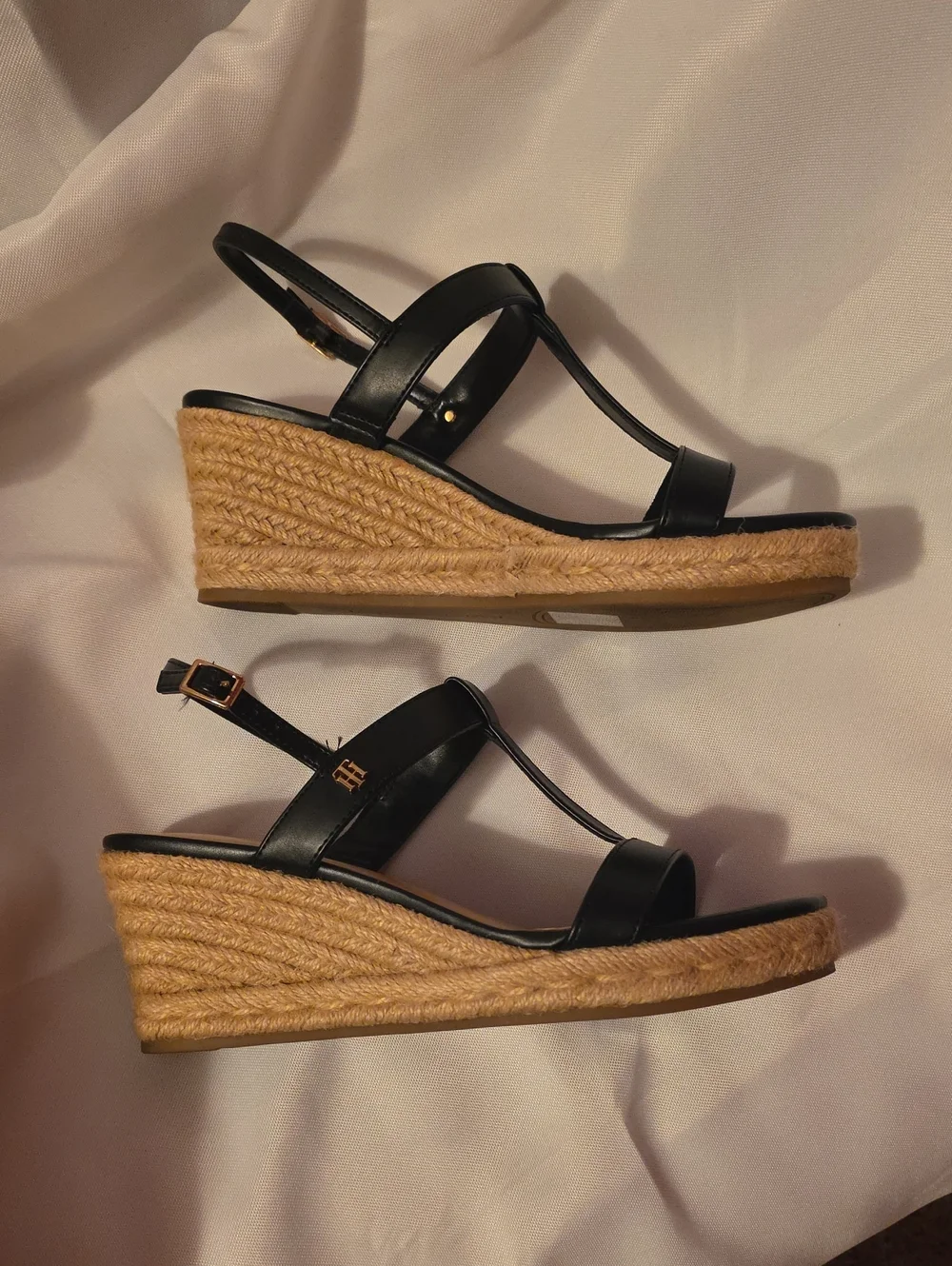 Tommy Hilfilger T-Strap Espadrille Sandals